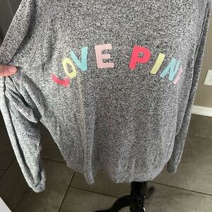 PINK Victoria's Secret Heathered Sweatshirt